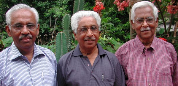 Mr Philip with his brothers